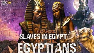 We Were Slaves In Egypt, Not The Egyptians