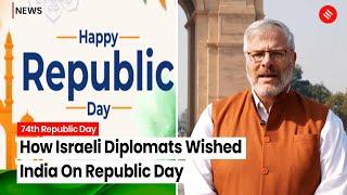 Israeli Diplomats Said On India’s 74th Republic Day: “Wishing Our Dear Friends…”