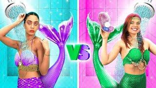 Mermaid DRAMA! Nerd vs Popular Mermaid! Who Will Get The Guy?