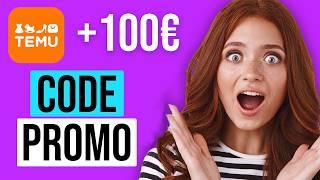 Code promo TEMU 2024 (+100€ GRATUIT de coupon réduction, France, Belgique, Maroc...)