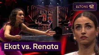 Mauerball: Wer wirft besser?  Duell: Ekat vs. Renata  | Eltons 12
