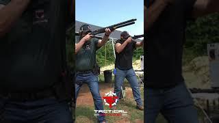 Mossberg Challenge: Pump Action vs Semi Auto 12ga #mossberg #shotgun #firearmstraining #pewpew