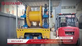 15T Electrical Rail Transfer Cart, BEFANBY Rail Transfer Trolley Manufacturer