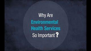 Why Are Environmental Health Services So Important?