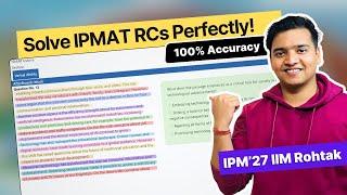 IPMAT RC SECRET to score full marks | Live RC Solving @AfterBoards | IPMAT 2025 | IPMAT 2026