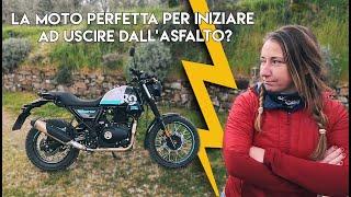 La moto perfetta per iniziare ad uscire dall'asfalto