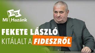 Fidesz-bosszú Fekete Lászlóval szemben