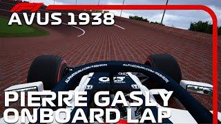 F1 2020 Old Avus Circuit (1938) | Pierre Gasly Onboard | Assetto Corsa