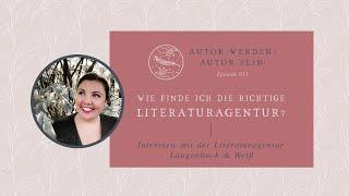 Ep. 015 | Wie finde ich die richtige Literaturagentur? Interview mit der Agentur Langenbuch und Weiß