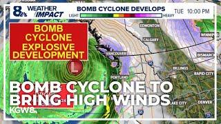 Portland weather: Bomb cyclone to bring high winds to valley, Oregon coast