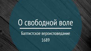 1689.9.1-3 О свободной воле