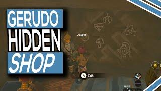 Where To Find The Hidden Shop In Gerudo Town In Zelda Tears Of The Kingdom