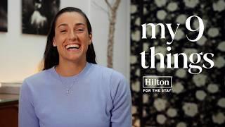 How Caroline Garcia balances tennis and everyday life | Hilton | My 9 Things