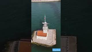 Maiden's Tower (Kiz kulesi) - Uskudar, Istanbul, Turkey  #shorts