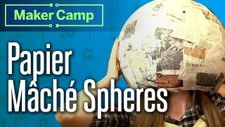 How to Make: Papier Mâché Spheres