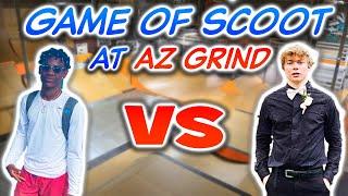 GAME OF SCOOT AT AZ GRIND!!! Josh Kreuger vs. Dailyn Tate