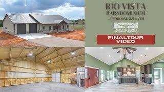 Barndominium Full Tour - 2,200 Sqft Rio Vista | 3 Bedroom 2.5 Bath