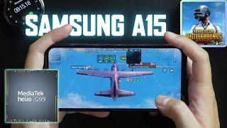 Samsung Galaxy A15 PUBG Mobile test With FPS Meter & Battery Test