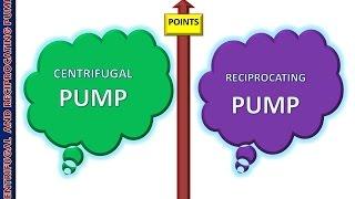 ANUNIVERSE 22 -CENTRIFUGAL PUMP AND RECIPROCATING PUMP COMPARISION