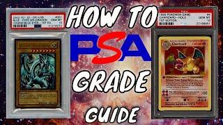 HOW TO PSA GRADE YuGiOh & Pokemon Trading Cards | UK & EU PSA GRADING SERVICE | VintageTradingCards