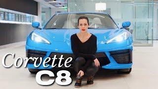 Conheça o NOVO Chevrolet CORVETTE na cor Rapid Blue | Geração C8