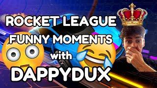 WE CHOKED THE GAME SO BADLY | ROCKET LEAGUE FUNNY MOMENTS W/ DAPPYDUX AND MOM