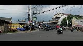 Evakuasi Mobil Pickup Ketabrak Truk