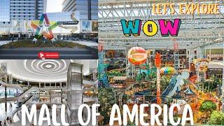 Let's explore the largest mall in the US | Mall of America, Bloomington MN