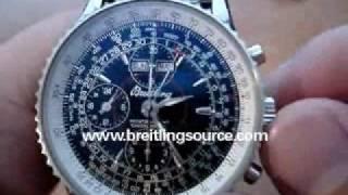 Breitling Navitimer Datora Watch Review Video