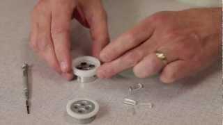 Microscopy Sample Preparation Part III: Placing Sample Tablets in the Holder