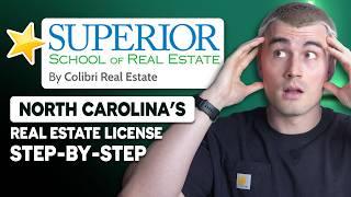 How To Get Your Real Estate License in North Carolina! (Superior Review)