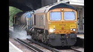 Network Rail Railhead Treatment Train, Streatham Hill 2018