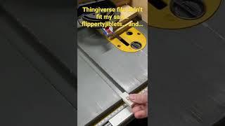 #3dmaker #3dprinting feather board for #Dewalt tablesaw DW745 #CAD #fusion360
