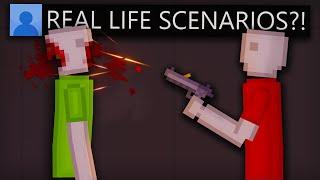 I Recreated Real-Life Scenarios In People Playground