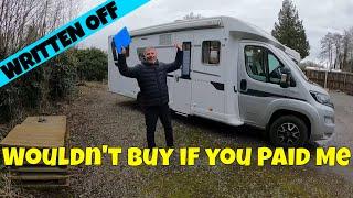 ABUSED MOTORHOME - £70,000 IN SCRAP