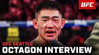 Song Yadong Octagon Interview | UFC Seattle