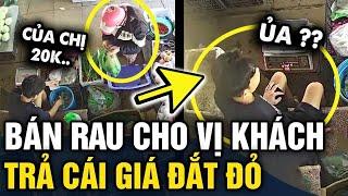 Ghé chợ MUA RAU, người phụ nữ nhanh tay RƯỚC LUÔN IPHONE về ăn Tết | Tin 3 Phút