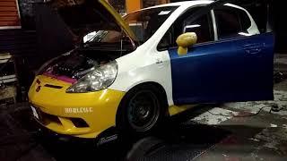 HONDA FIT GD3 L15A DYNO TEST!