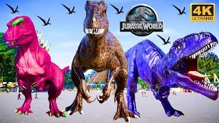 GODZILLA x Rex Dinosaure x Rainbow Kong: BRACHIOSAURUS Dinosaurus & King of Monsters S-Rex Creatures