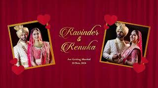 North Indian Wedding Invitation | Traditional Wedding Video Invitation | After Effects Templates