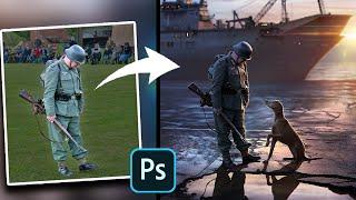 "Leaving" Photo Manipulation Speed Art | Photoshop Tutorial