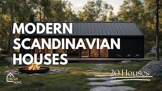 20 Modern Scandinavian Houses | Scandinavian House Ideas