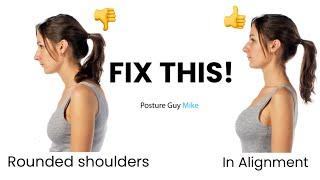 How To REALLY Fix Your Rounded Shoulders!