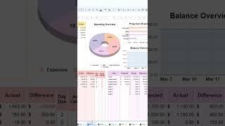 Annual & Monthly Budget Spreadsheet #budgetingtips  #budgeting #spreadsheets