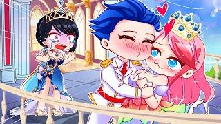 Princess Anna x Alex vs Lisa - Love in The Harem | Gacha Club | Ppg x Rrb Gacha Life