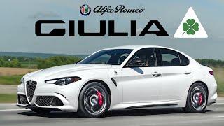 The 2020 Alfa Romeo Giulia Quadrifoglio is the COOLEST Sport Sedan