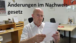 Änderungen im Nachweisgesetz