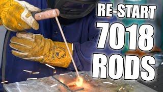 Restart 7018 Electrodes the Easy Way - Stick Welding Techniques