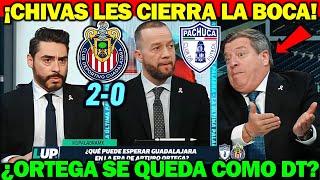  ¡CHIVAS CERRANDO BOCAS! | Derrotan 2-0 a Pachuca y EXPL0TA Almada | ¿Ortega Se Queda Como TÉCNICO?