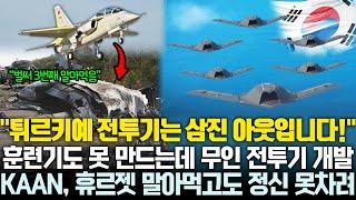 전투기 시장에서 퇴출된 튀르키예의 몰락, KAAN 말아먹고도 정신을 못 차려서 이번에는 무인 전투기 개발 실패